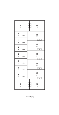 Floorplan - De Hogenkamp 2K, 7071 EC Ulft